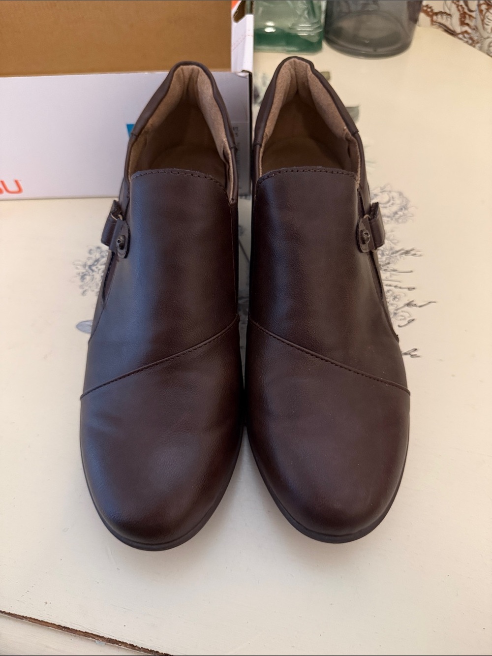 JBU Brown Kyley Ankle Boots - Picture 4 of 5